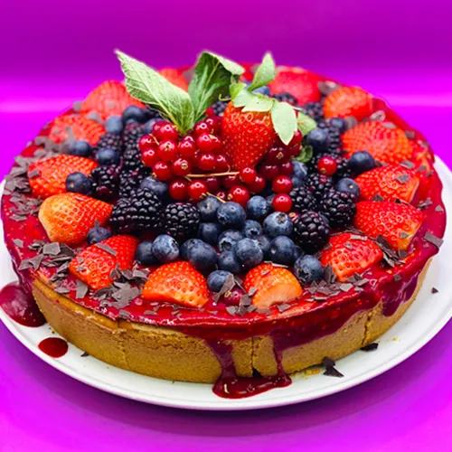 Fruchtiger Käsekuchen