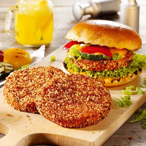 Süßkartoffel-Burger Texas
