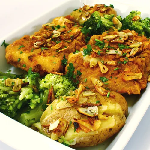 Putenbrustauflauf mit Broccoli